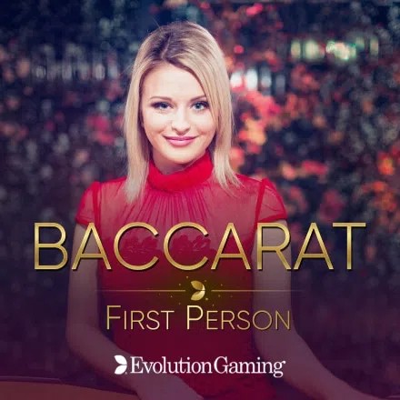 Enjoy First Person Baccarat by Evolution – logo hosted on wintopiacasino.gr