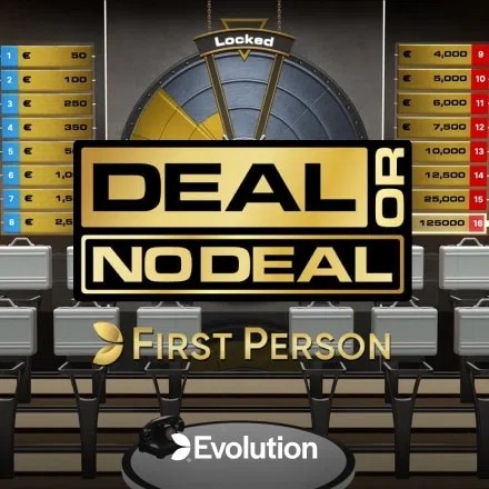 First Person Deal or No Deal casino game by Evolution – featured logo at Wintopia Casino