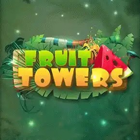Fruit Towers slot logo by Turbo Games at Wintopia Casino