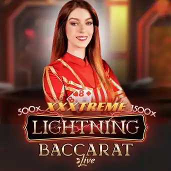 Lightning Baccarat game by Evolution – logo hosted on Wintopia Casino