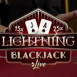 Lightning Blackjack logo by Evolution Wintopia Casino