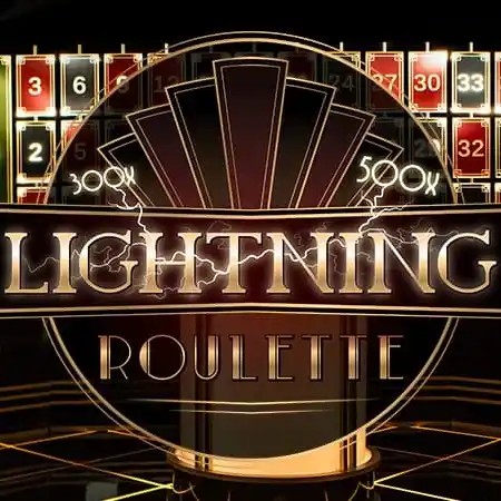 Lightning Roulette logo by Evolution at Wintopia Casino