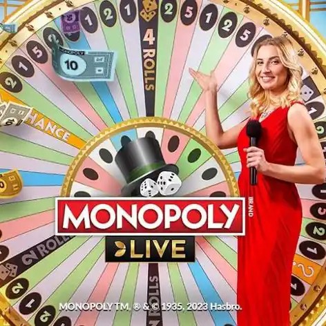Monopoly Live logo by Evolution at Wintopia Casino