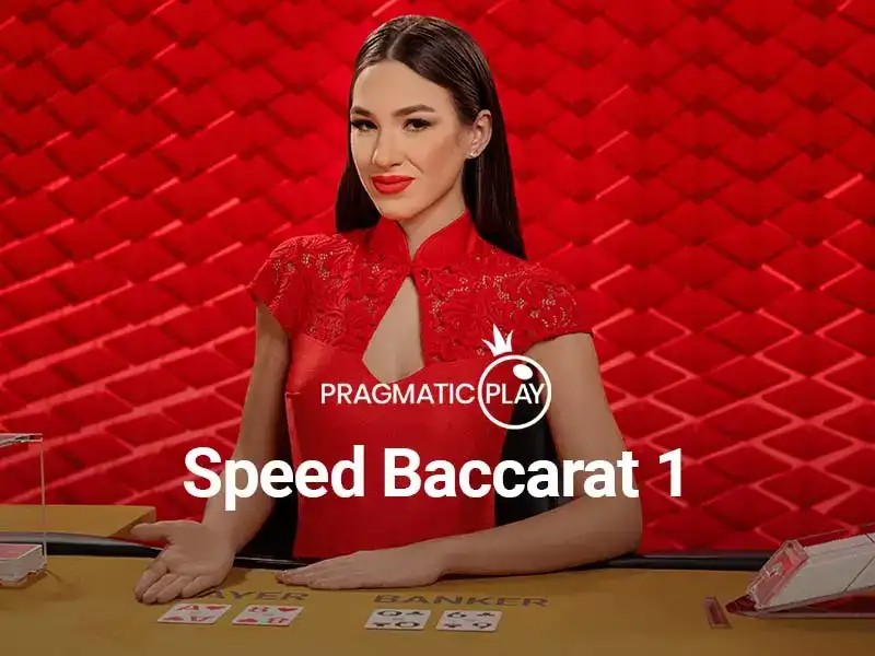 Speed Baccarat online game logo by Atmosfera on wintopiacasino.gr