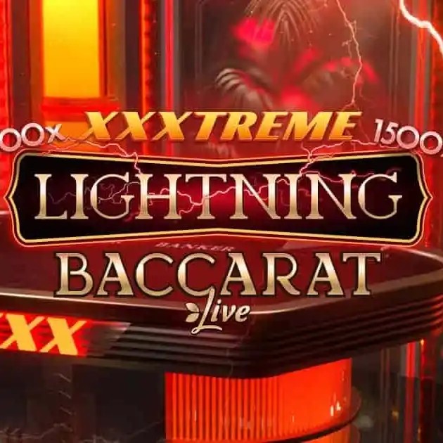 XXXtreme Lightning Baccarat by Evolution, showcased at wintopiacasino.gr – game logo